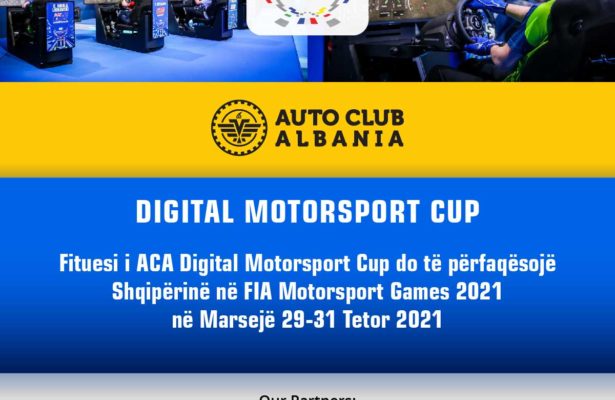 ACA organizon për herë të parë “Digital Motorsport Cup”